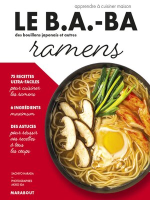 cover image of Le B.A.-BA de la cuisine--Ramens